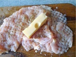 Куриная грудка с сыром